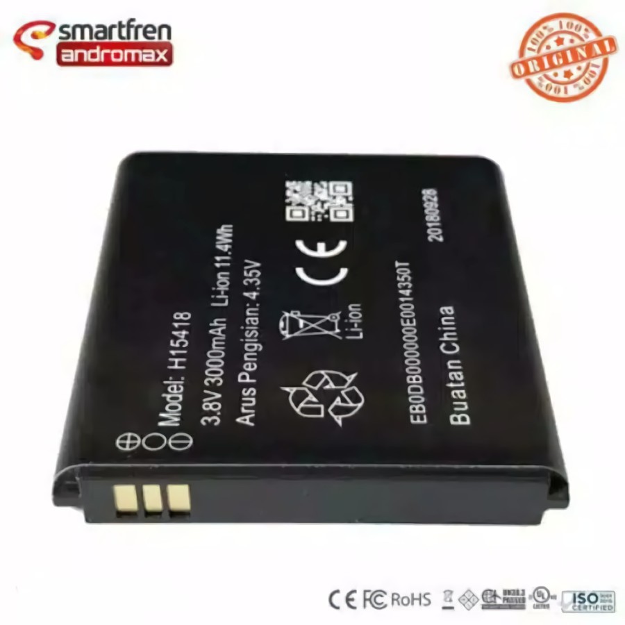 Baterai Battery Original Andromax Modem Mifi M3Y , M3Z , M3S , H15418