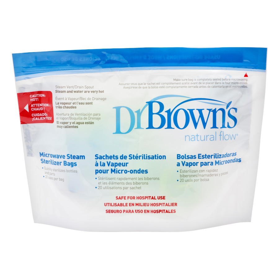 Dr Brown's Microwave Steam Sterilizer Bags