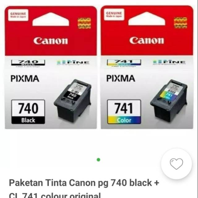 TINTA CANON 740 741