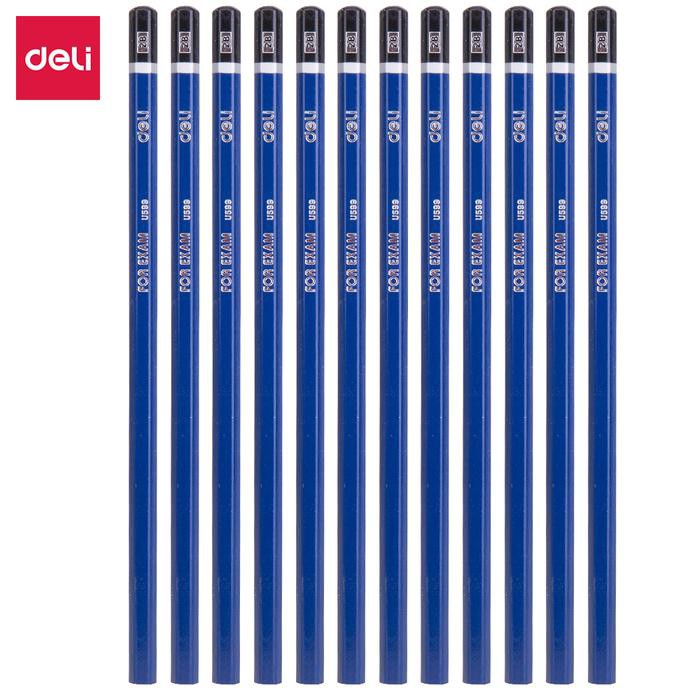 

DELI Graphite Pencil 12PCS CU59900 - Pensil kayu anak-anak DISKON