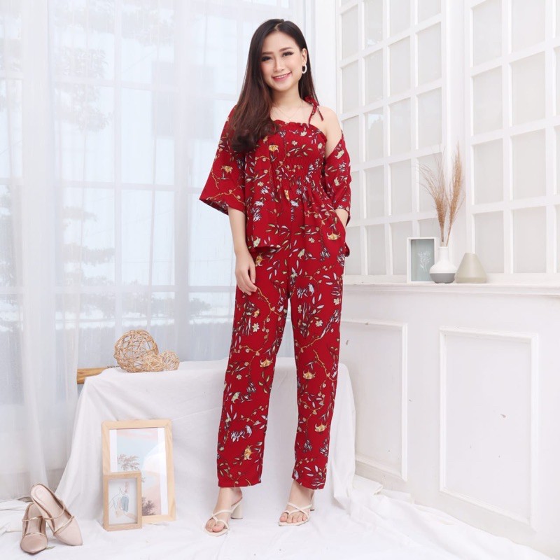 Set 2in1 Jumpsuit + Outer Alisa 105