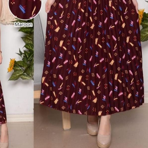 ➭ GS-ROK PLISKET MOTIF YEJIN / ROK PLISKET PANJANG / ROK PLISKET MUSLIM / ROK MAXY ۩