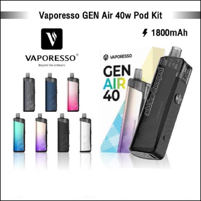 VAPORESSO GEN Air 40 Pod Kit 1800mAh