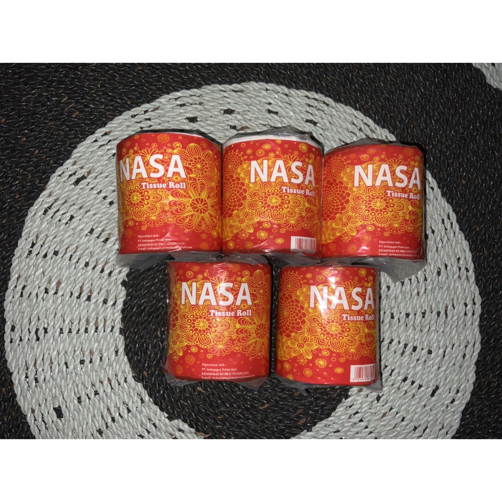 [1 Dus Tisu] Tissue Roll Toilet Nasa Tisu Roll Tisu Gulung Dapur Isi 238 Sheet 1 Karton isi 120 Roll