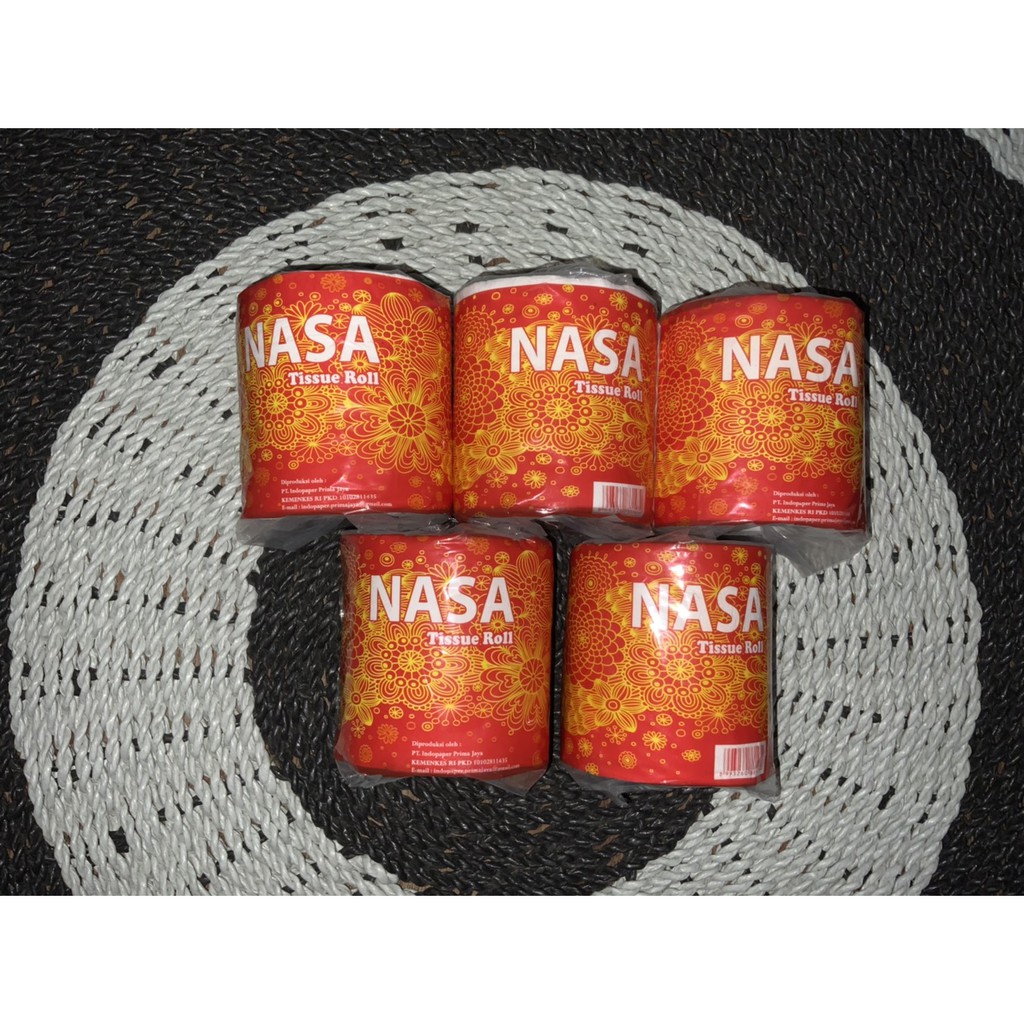 Tissue Gulung Tisue Nasa Roll Tisu Gulung Toilet Tissue Isi 238 Sheet 2 ply - Tisu Grosir Ecer Murah