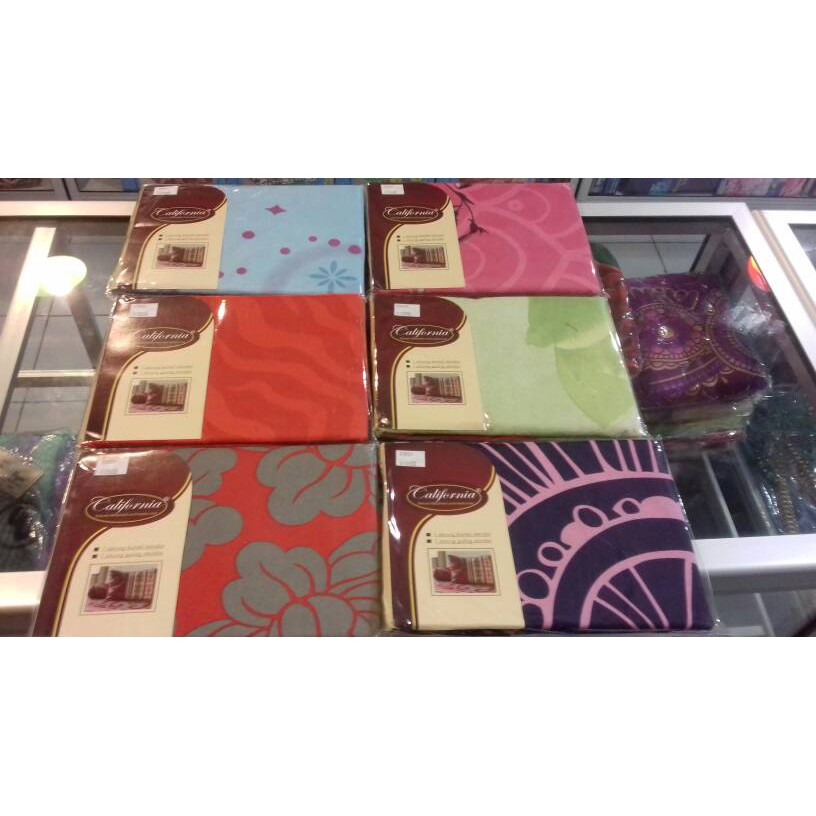 CALIFORNIA Sarung Bantal Guling | 1 Bantal 1 Guling | 2 Bantal