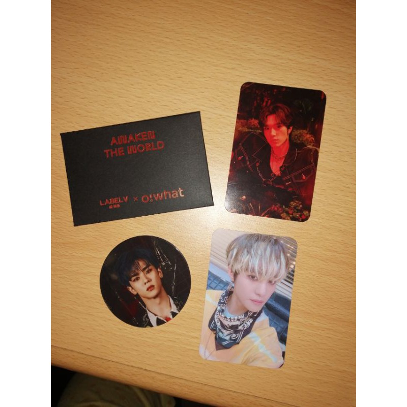 pc yangyang, pc owhat hendery, cc kun awaken the world - awaken ver