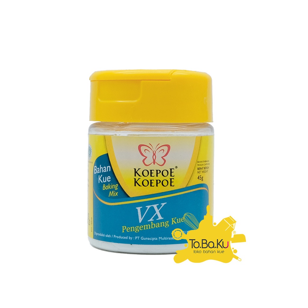 

Koepoe VX Pengembang Kue 45gr