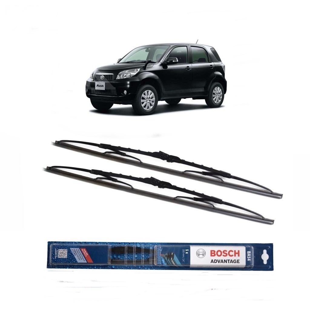 Bosch Wiper Toyota Rush Frame Besi - 2 buah/Set 18-20