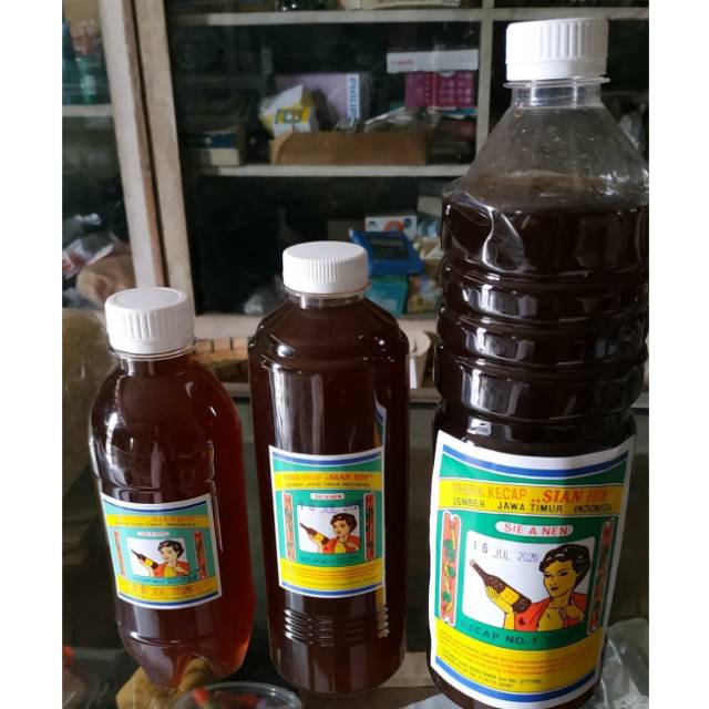 Kecap Asin SianHin asli Jember Legendaris