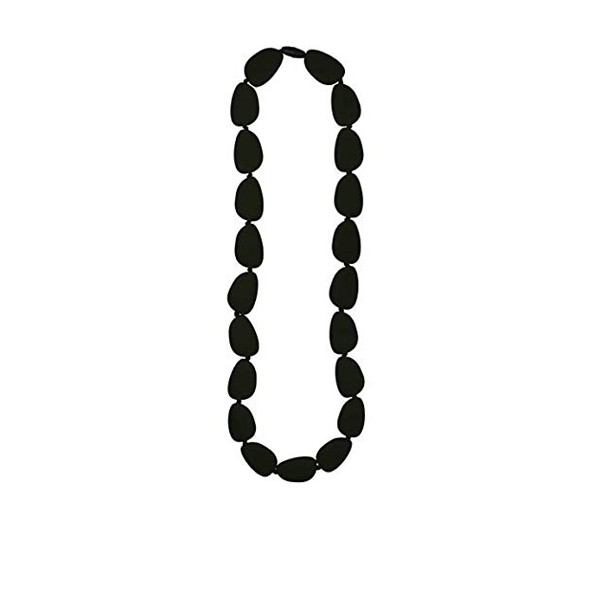 Jellystone Stepping Stone Necklace Smokey Black