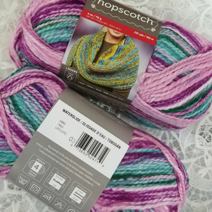 Jual BENANG RAJUT RED HEART YARN HOPSCOTCH WATERSLIDE 7953 Shopee