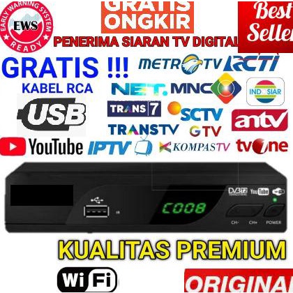 Digital TV BOX DVB T2 TV TUNER - tanpa wifi