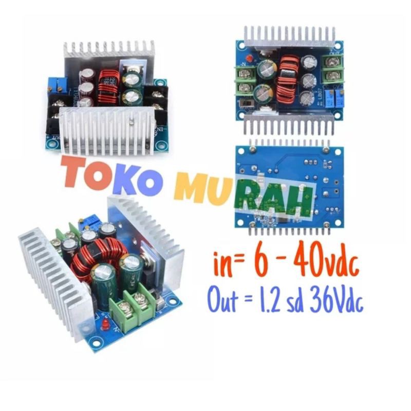 stepdown 20A dc buck converter power supply mbr