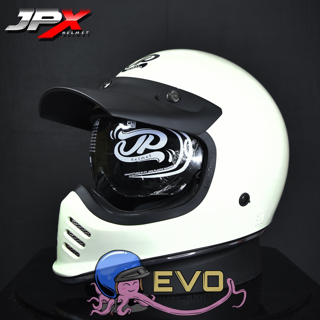 HELM JP SIGNATURE CREAM ORIGINAL HELM JP CAKIL JP SIGNATURE SOLID CREAM JPX JP RETRO