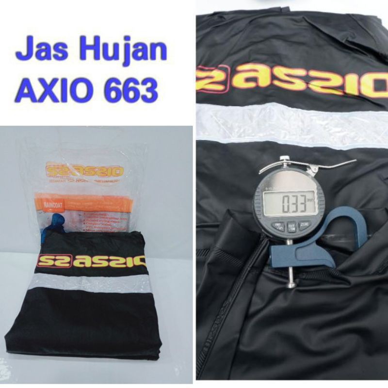 Jas Hujan AXIO KARET AX-663 Jas Original Axio