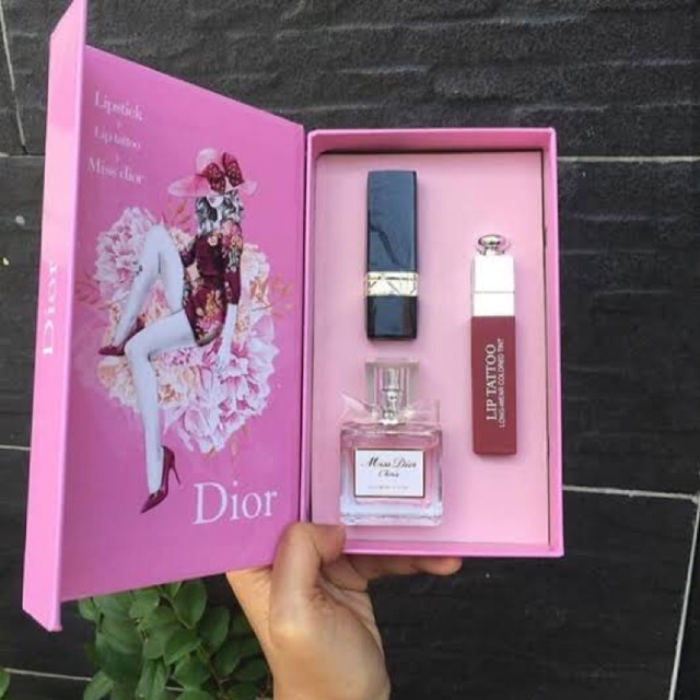 dior set lipstik FREE PAPERBAG