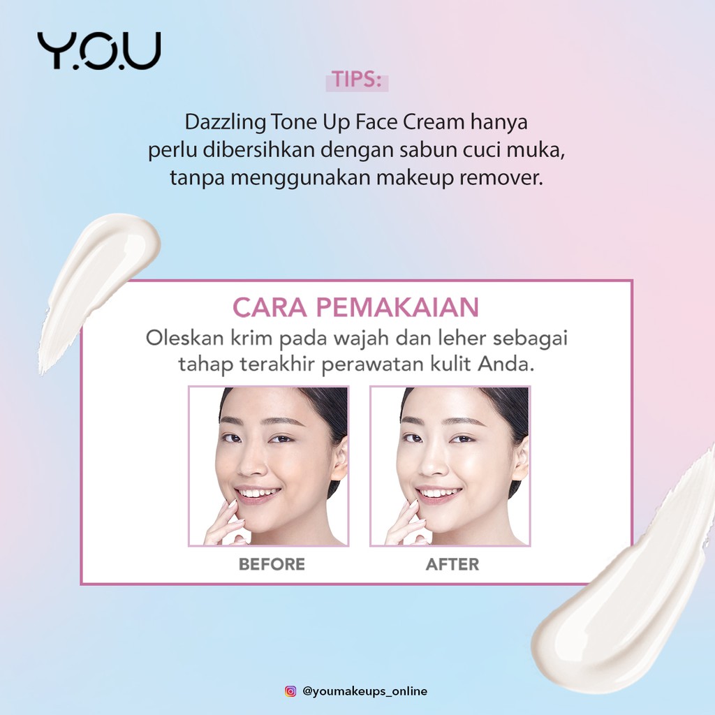 DAZZLING TONE UP FACE CREAM