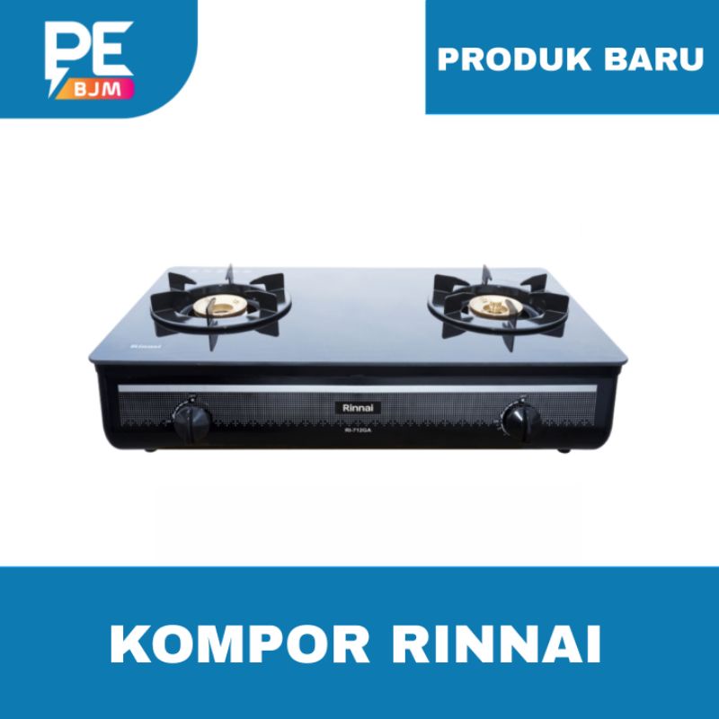 KOMPOR RINNAI - RI-712GA(B) - GARANSI RESMI