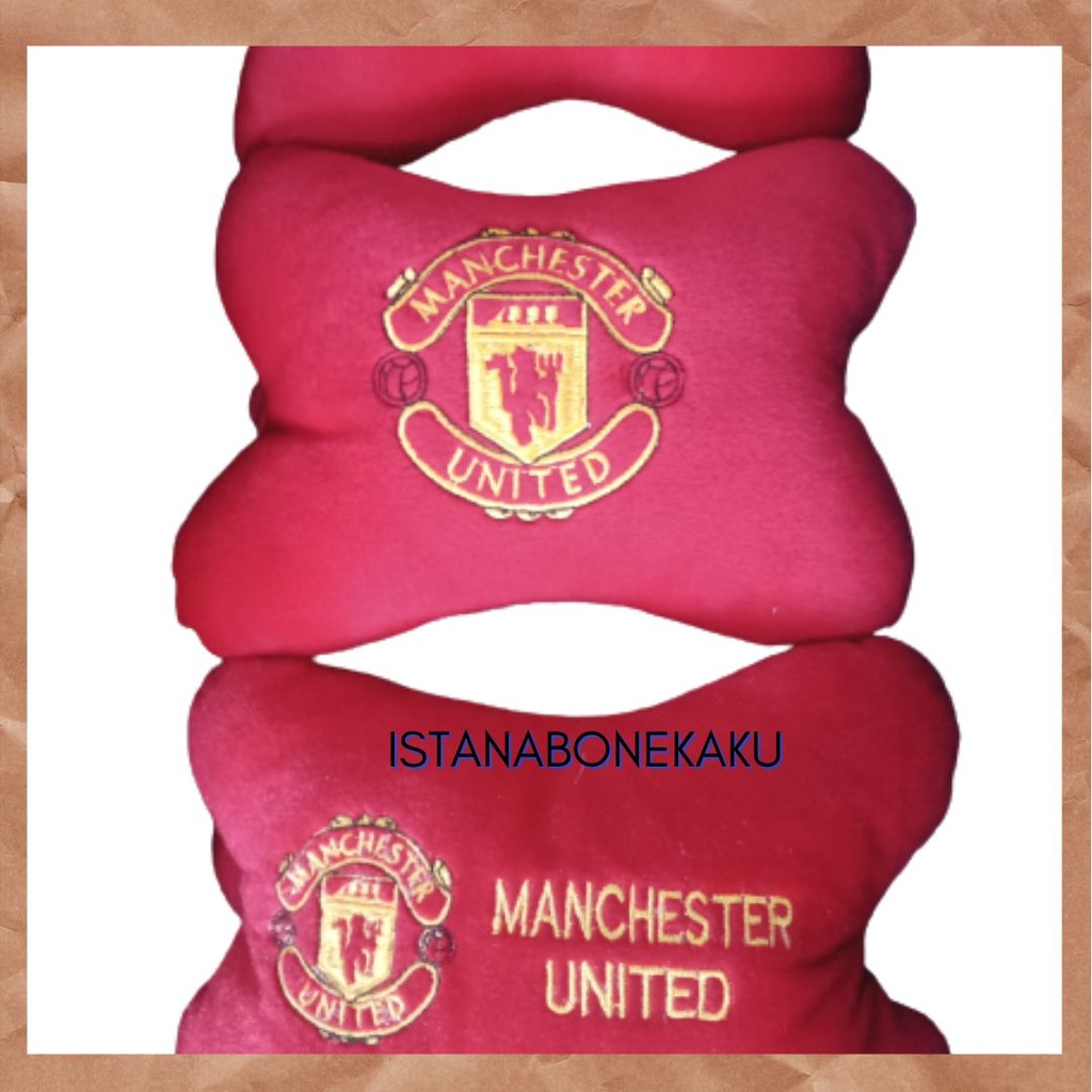 Bantal Jok Mobil / Headrest Bantal Mobil / Bantal Sandaran Set Mobil Silicon Murni Standar SNI