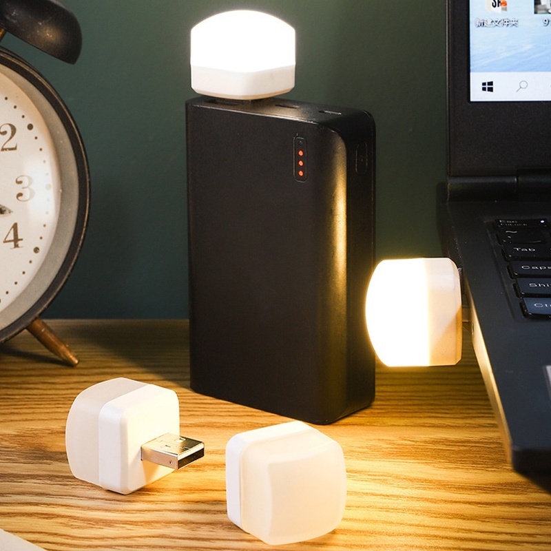 Lampu Baca LED Mini Portable Hemat Energi Dengan Port USB