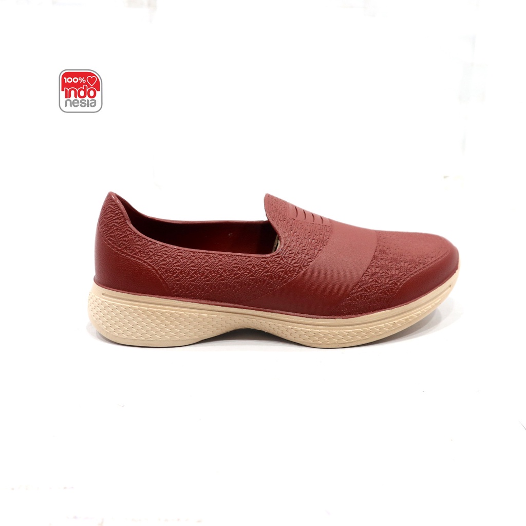 SEPATU SLIP ON KARET 37-41 RANDOM WARNA - SLIP ON WANITA