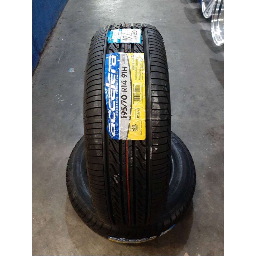Ban Mobil Baru Ring 14 ACCELERA ECO PLUSH 195/70 R14 Tubeless Murah Awet Bukan GT Radial