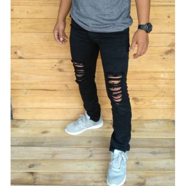 Celana panjang ripped jeans dickies