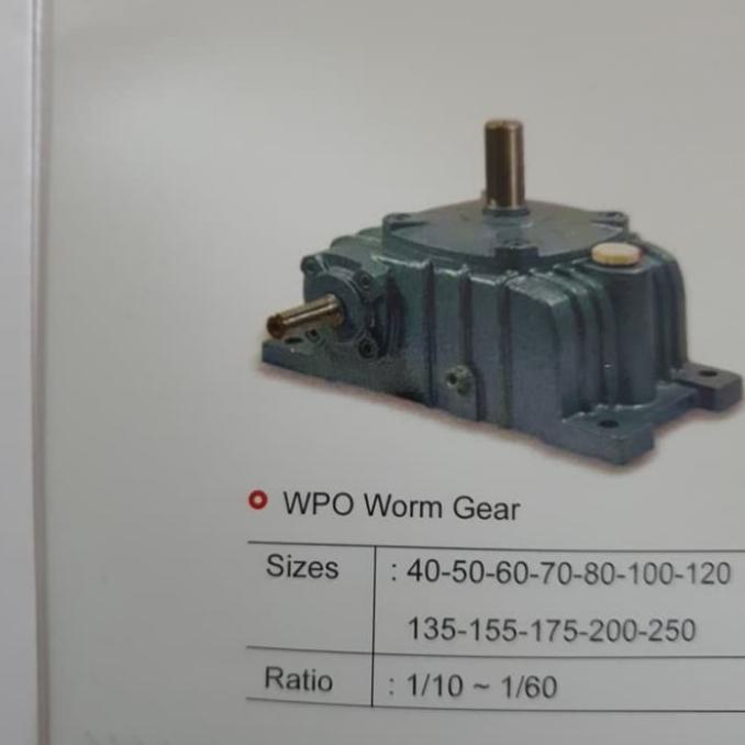 Gearbox Reducer / Worm Gear Revco Size 200 Wpa/Wps/Wpo/Wpx