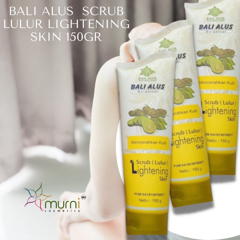 BALI ALUS  SCRUB LULUR LIGHTENING SKIN 150GR