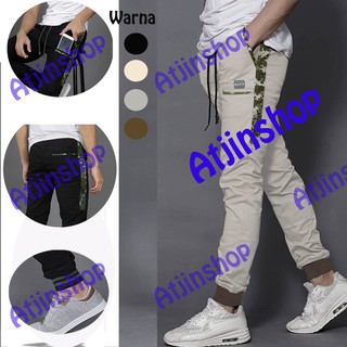Atjin Celana Joger Pria List Army Tactical Camouflage Atjin Celana Joger Pria List Army Tactical Camouflage