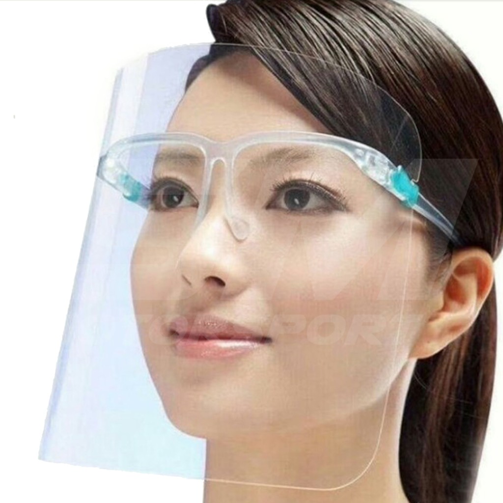 Face shield Faceshield kacamata facial shield apd orbital mask anti corona MURAH