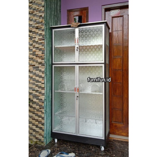 Rak Piring Bungkus Minimalis / Rak Piring Aluminium