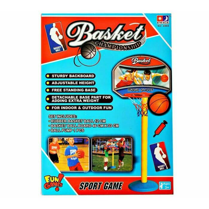 ZZ BASKETBALL SET KERANJANG BOLA BASKET MAINAN ANAK