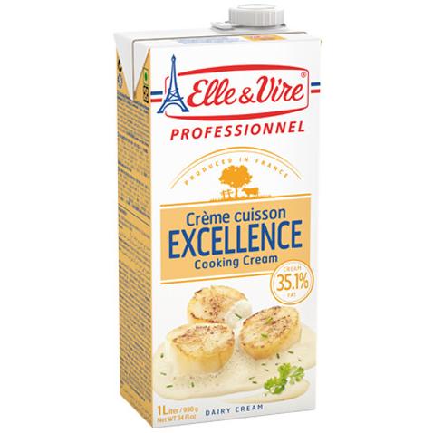 

(BISA COD) ELLE & VIRE EXCELLENCE COOKING CREAM 1 LITER