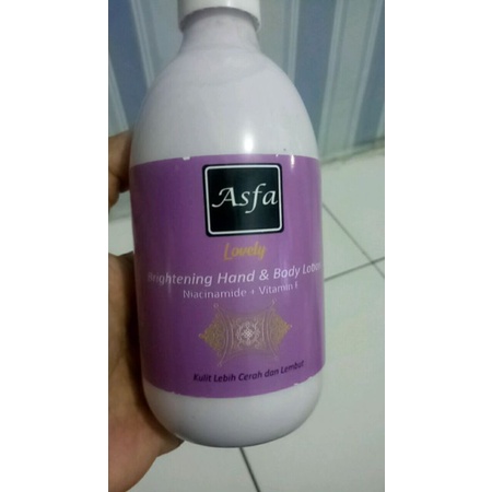 hand body lotion asfa 300ml (fre mini gold)