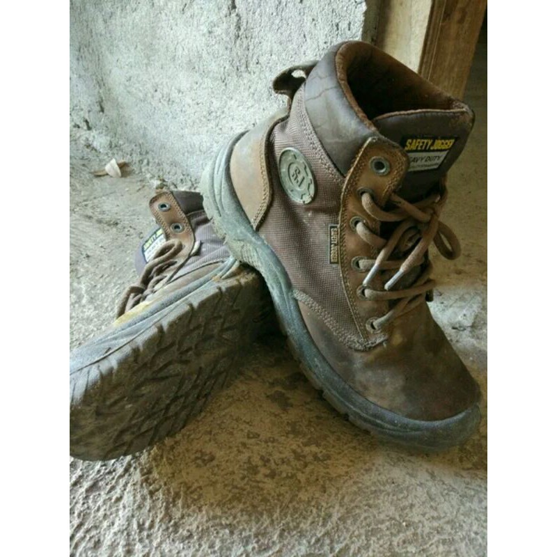 SEPATU SAFETY HEAVY DUTY JOGGER DAKAR BROWN S3 sepatu proyek