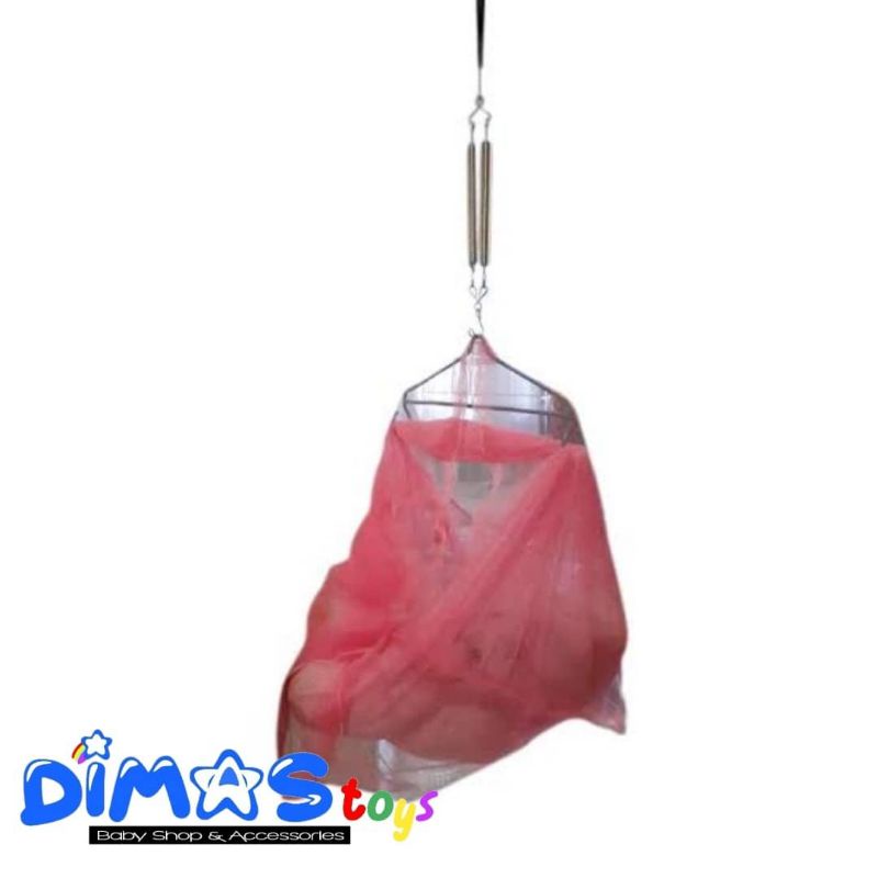 Ayunan Bayi Yona Set Ayunan Baby dengan Kelambu Box Packaging