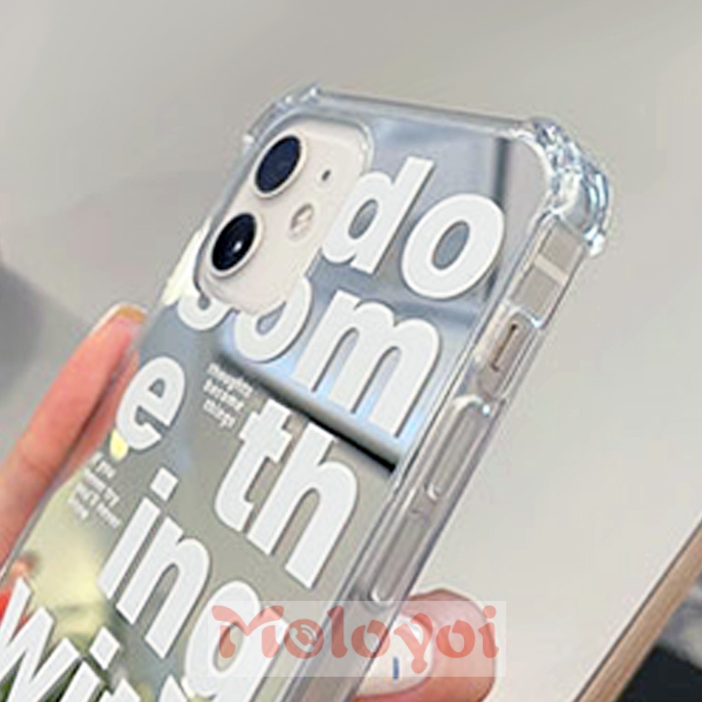 Casing IPhone 7Plus 8Plus 12 13 Pro MAX XR 11 Pro MAX 7 8 Plus X XS MAX SE 2020 Motif Alfabet