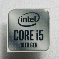 Stiker iNTEL CORE i5 10th Gen 2019
