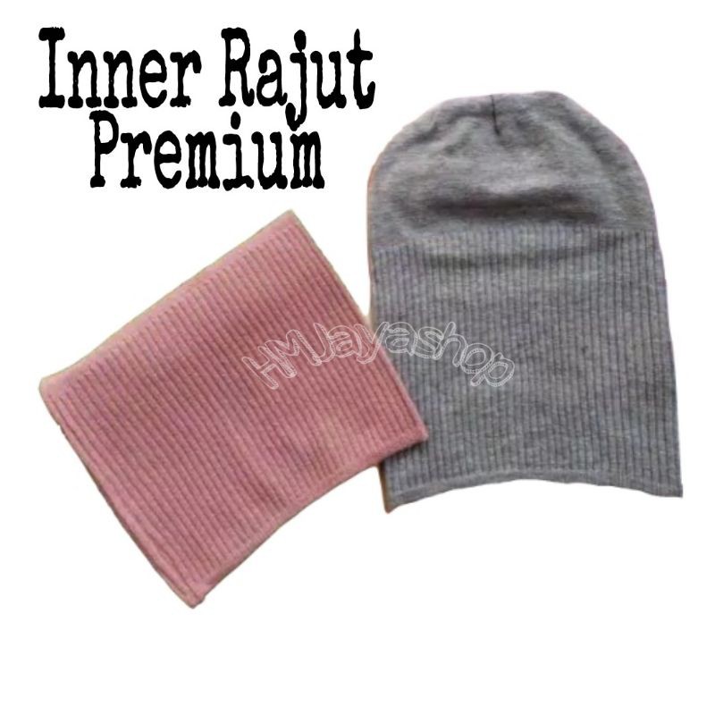 Inner Hijab Rajut Premium Ciput Rajut Premium