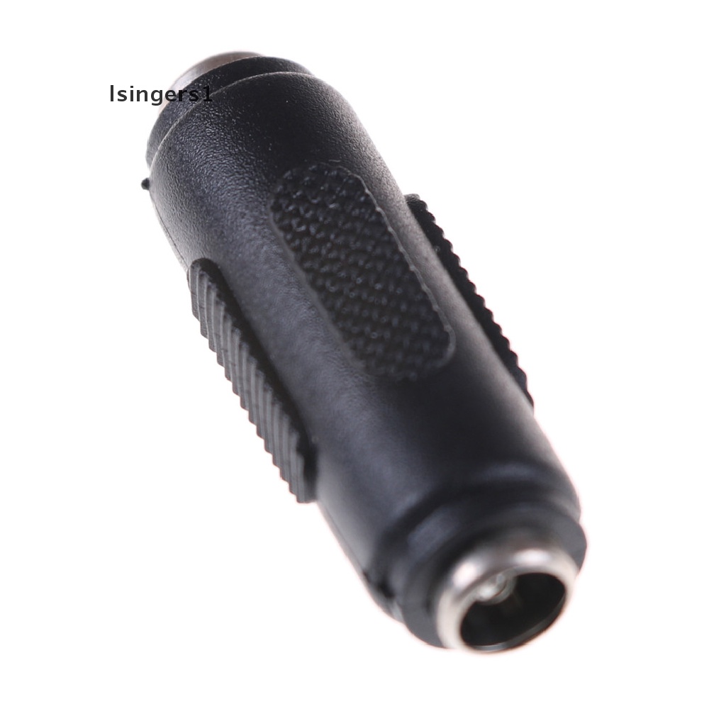 (lsingers1) 1pc Adapter Konektor Power Socket Audio 2.1mm x 5.5mm Female Ke Female DC