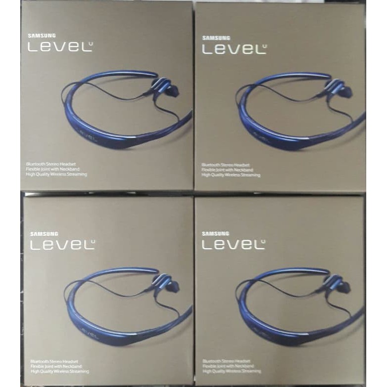 Samsung Level U Series Bluetooth Stereo Headset - Biru - Original