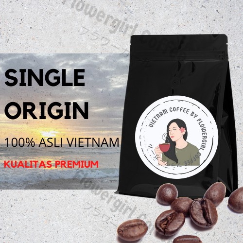 Premium Robusta Vietnam | Kopi Vietnam | Biji Kopi Vietnam Kiloan Flowergirl Coffee