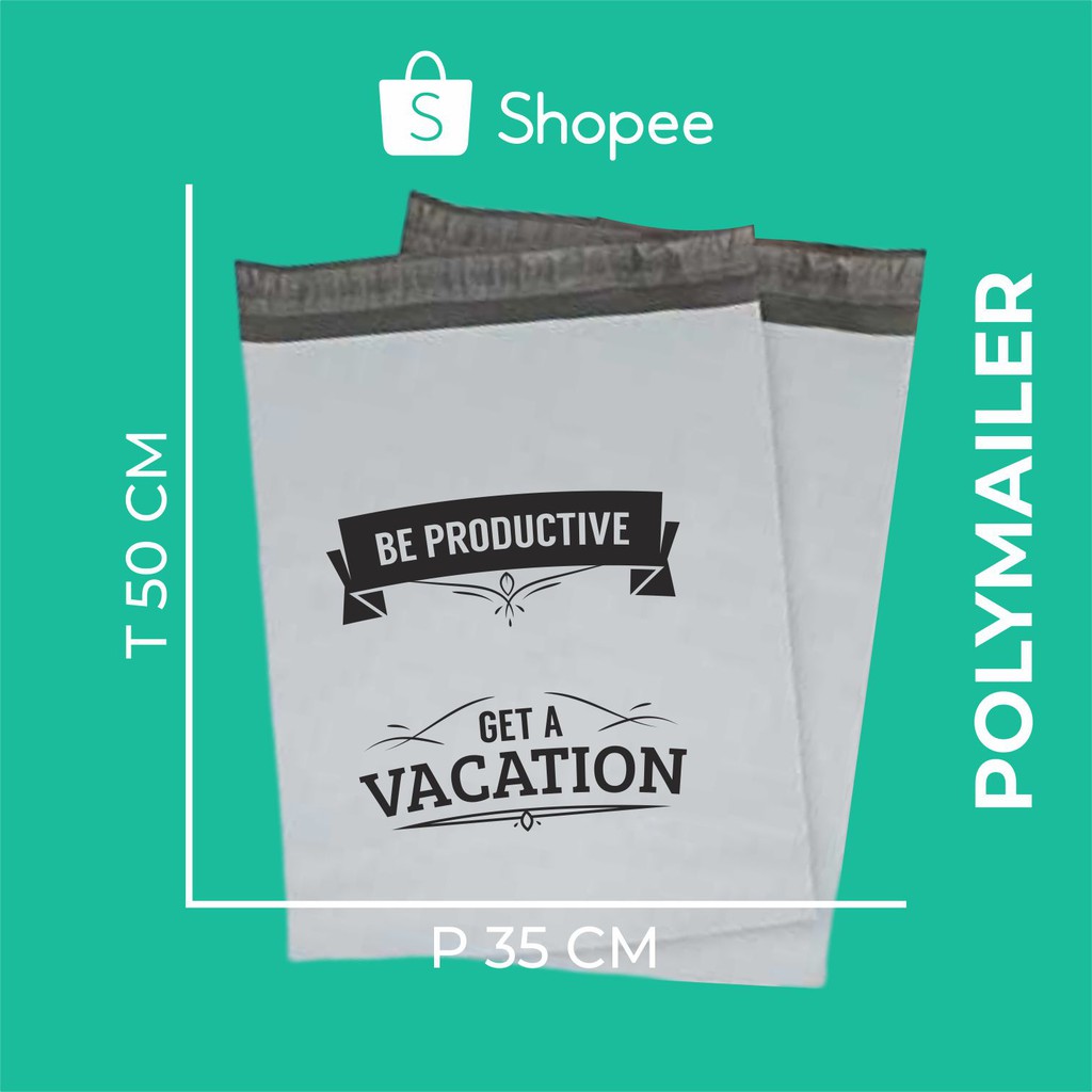 

SABLON PLASTIK POLYMAILER 35X45 - MOHON BACA DESKRIPSI