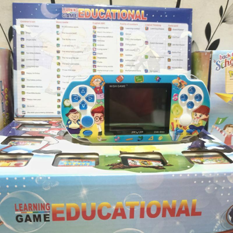 Gameboy portable PVP  EDUCATIONAL BELAJAR SAMBIL BERMAIN
