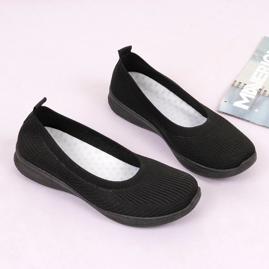 Sepatu Slip On Wanita Import A02 Sepatu Wanita  Premium Quality