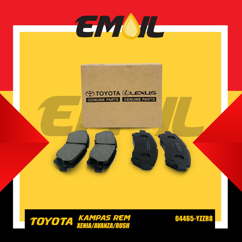 ORIGINAL BRAKE PAD KAMPAS REM DEPAN XENIA AVANZA RUSH