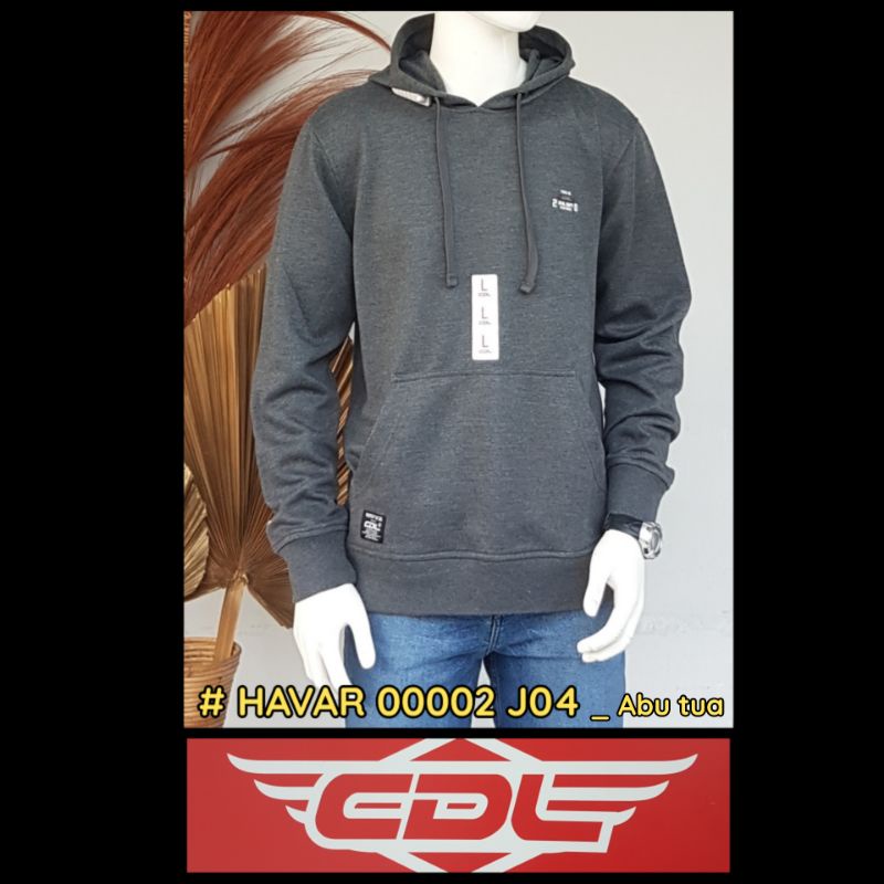 Sweater Hoodie CDL By Cardinal Unisex 5 warna M/L/XL tanpa restleting