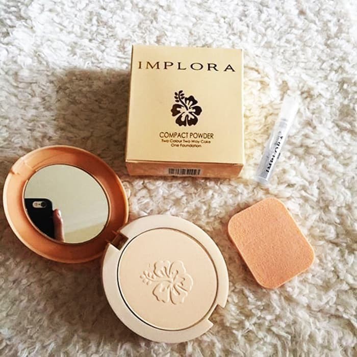 Bedak Implora compact powder 3 IN 1